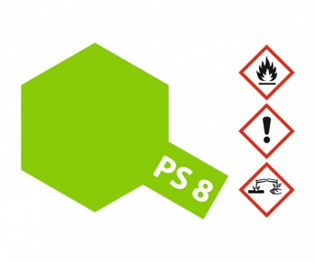 PS-8 Polycarbonat-Farbe hellgrün 100ml (1l=75€)
