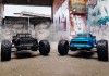 M1:8 Arrma NOTORIOUS 6S V5 4WD BLX Stunt Truck RTR Power Set