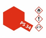 PS-34 Polycarbonat-Farbe Hellrot 100ml (1l=75€)