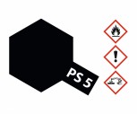 PS-5 Polycarbonat-Farbe Schwarz 100ml (1l=75€)
